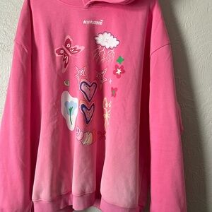 Aelfric Eden Vibrant Pink Hoodie